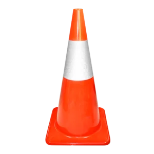 Traffic Cone 70CM Orange PVC 