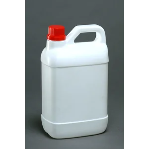 Jerigen plastik ukuran 2 Liter Termasuk Tutup Luar dan Dalam (Plug) Warna Putih Susu