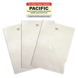 Stiker Glossy Photo Paper A4 130 Gsm Pacific - 20 Sheets