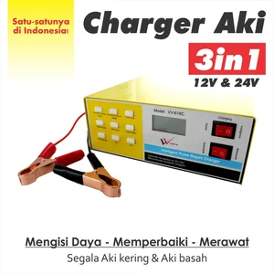 Full Automatic Charger And Repairer Accu / Battery 12V And 24V 