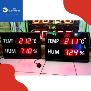 Display Termometer Ruangan Dan Humidity Dimensi  40Cm X 30 Cm X 5Cm 25 Watt