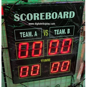 Papan Score Led Futsal 70x60cm 