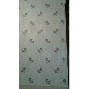 Wallpaper Dinding Klasik Warna Putih