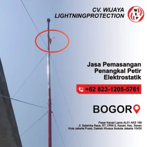 Jasa Pembuatan Penangkal Petir Jasa Instalasi Penangkal Petir Elektrostatis Profesional Paket Instalasi Lengkap