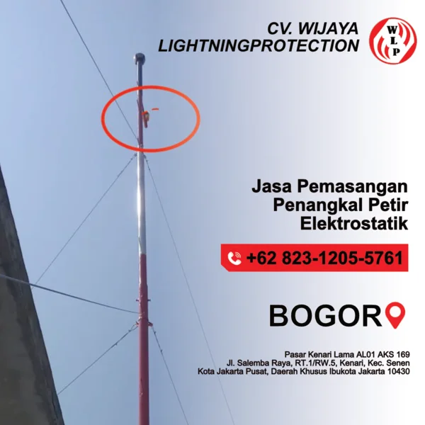 Jasa Pembuatan Penangkal Petir Jasa Instalasi Penangkal Petir Elektrostatis Profesional Paket Instalasi Lengkap