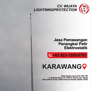 Jasa Pembuatan Penangkal Petir Jasa Instalasi Penangkal Petir Elektrostatis Rumah Tinggal Villa