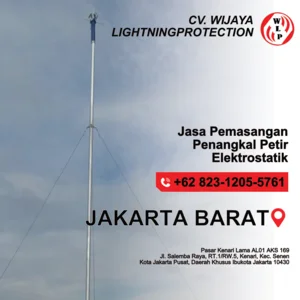 Jasa Pembuatan Penangkal Petir Jasa Instalasi Penangkal Petir Elektrostatis Menara Telekomunikasi