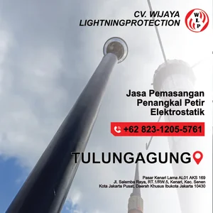 Jasa Pembuatan Penangkal Petir Jasa Instalasi Penangkal Petir Elektrostatis Paket Proteksi Gedung Profesional
