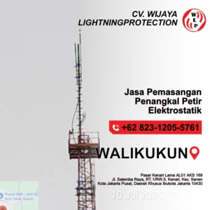 Jasa Pembuatan Penangkal Petir Jasa Instalasi Penangkal Petir Elektrostatis Proyek Konstruksi Industri