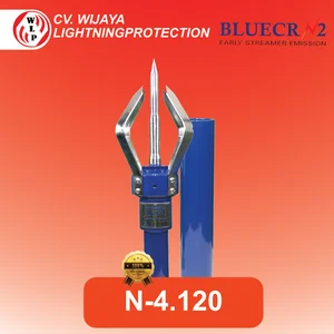 Penangkal Petir Blue Crn2 - N4 120 Elektrostatis Non-Radio Aktif Radius 120 Meter Made In Indonesia