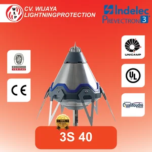 Penangkal Petir Indelec Prevectron 3S40 ORIGINAL Made In France - ESE Lightning Conductor Prevectron 3