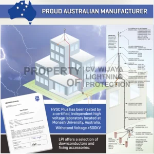 Penangkal Petir LPI Stromaster ESE 15 - LPI® Stormaster ESE Terminals Made In Australia