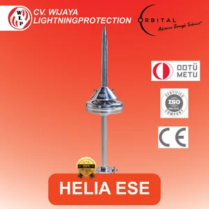 Penangkal Petir Orbital HELIA ESE 120 Meter Air Terminal HELIA ESE LIGHTNING TERMINAL - Made In Turkey