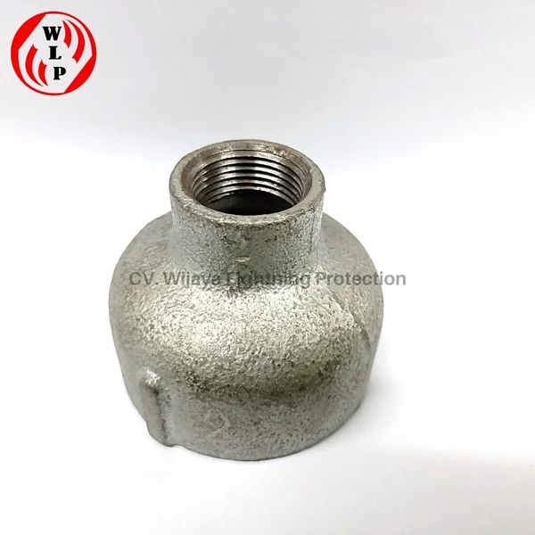 Reducer Pipa Besi Galvanis / Penyambung Pipa Galvanis