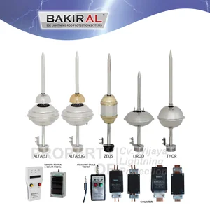 Penangkal Petir Bakiral ZEUS S Radius 180 - 200 Meter ESE  LIGHTNING ROD PROTECTION SYSTEM - Made In Turky