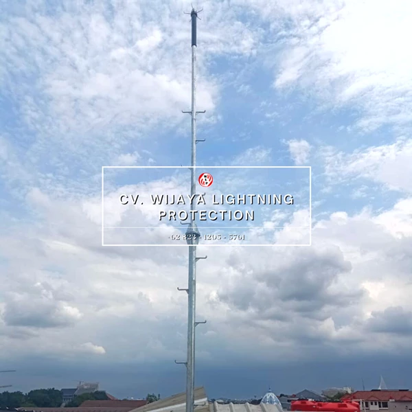 Jasa Pemasangan Penangkal Petir Di DKI Jakarta Tipe Elektrostatis dan Konvensional By CV. Wijaya Lightning Protection