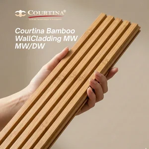 Courtina Lambersiring Kayu / Plafond Kayu Bengkirai (15x90x600-900mm)