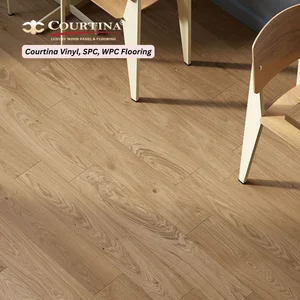 Courtina Lantai PVC Motif Kayu Vinyl Top Layer 0.25mm (180mm x 1230mm x 2mm)
