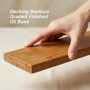 Decking Bambu Courtina Grade A Finished Oil Based Polos/Gerigi 18x140x1850 mm