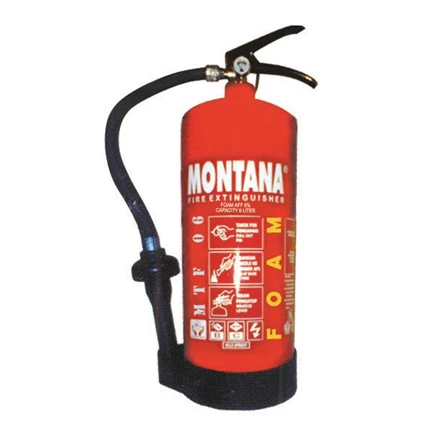 From Fire Extinguisher Montana Foam Portable 6Kg 0