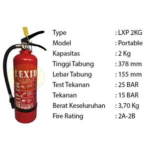 Pemadam Api Lexid Lxp02 2Kg