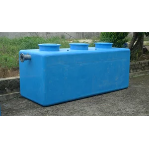 Bak Fiber Biru Pengurai Oli / Grease Trap