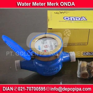 WATER METER ONDA - AMICO - BESTINI - ITRON - STANDARD SNI