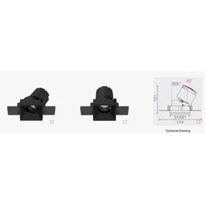 NEKO SENSE 100 G2 ST1 13W Lampu Downlight