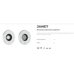 LIGMAN Janet Recessed Underwater Projectors