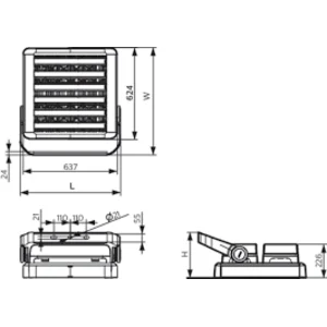 Philips BVP621 LED504 480W