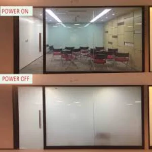 Kaca Film Bangunan Smart Film atau Switchable Film