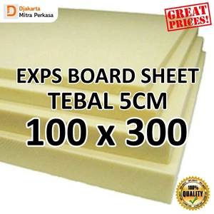EXPS XPS Extruded Polystyrene Foam Insulation Sheet 5cm 1x3 Meter