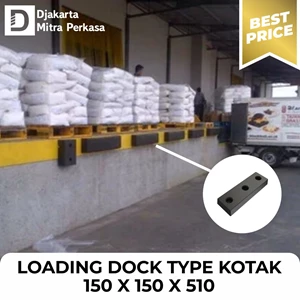 LOADING DOCK TYPE KOTAK 150 X 150 X 510 Karet Loading Dock / karet Bumper