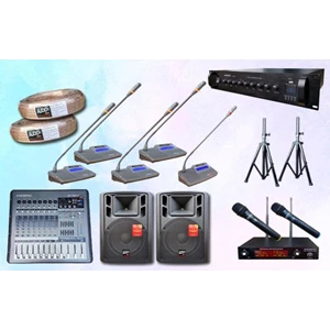 Conference Microphone Cable package P3 Auderpro Ap-809 21 Digital Mic Sound System 15 Inch