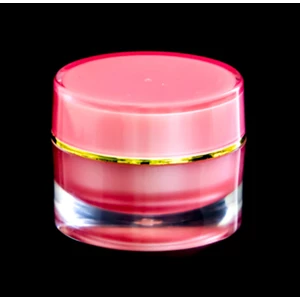 Acrylic Round Jar Pink 10 Gr LGC 1001-3