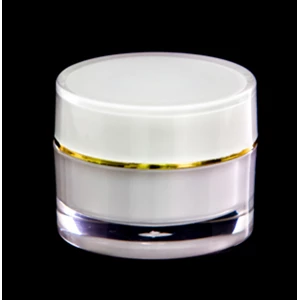 Acrylic Round Jar Pearl List Gold 10 Gr LGC 1001-5