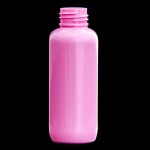 PET Round Bottle Pink 100 ML