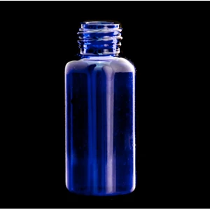 Amber Glass Blue Bottle 20 ML LGC 4002-4