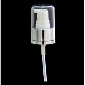 Pump Treatment Neck 24 / 410 Chrome Colour Silver
