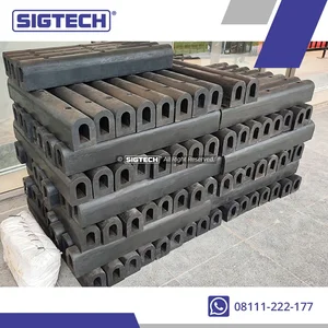 Karet Bumper Type D – Pelindung Dock Heavy Duty untuk Gudang & Logistik