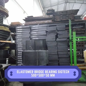 Elastomer Bridge Bearing SIGTECH 500*500*50 mm