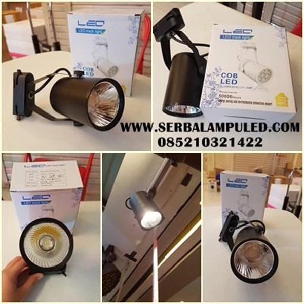 Lampu spot light track rell aled 7w