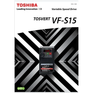 INVERTER  TOSVERT SPEED CONTROLLER TOSHIBA VFS15-4007PL1-CH 3PHASE 380V
