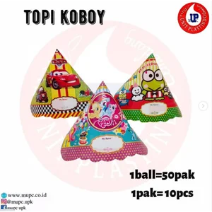 TOPI KOBOY ULANG TAHUN / TOPI KOBOI ULTAH