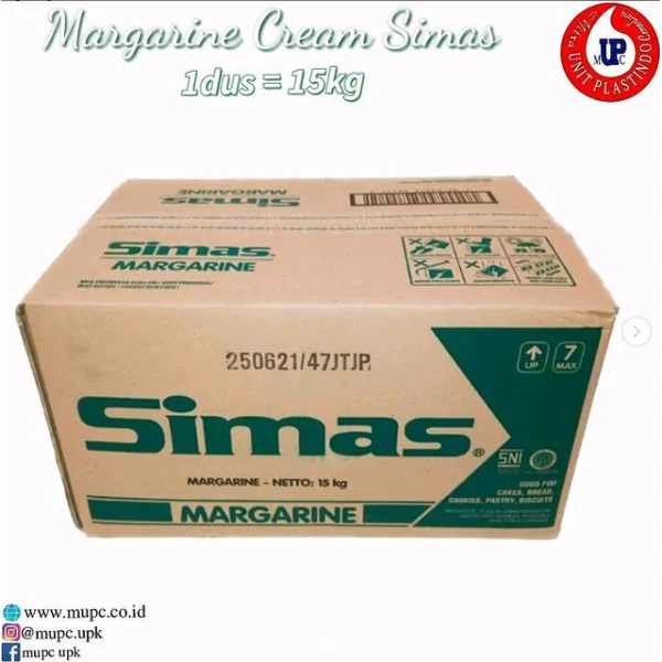 MARGARIN SIMAS 15KG / MENTEGA SIMAS KILOAN