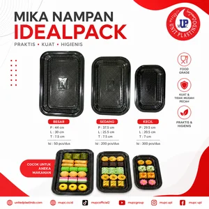 Mika Nampan Idealpack Wadah Kue Basah Tumpeng Mini Besar Sedang Kecil Premium