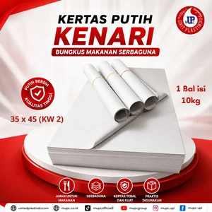 Kertas kw putih merk kenari