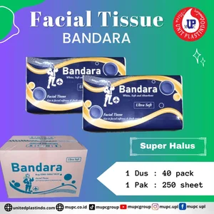Facial Tissue / Tisu wajah bandara 250 sheet bahan super halus