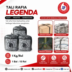 Talia rafia roll legenda hitam 1 kg