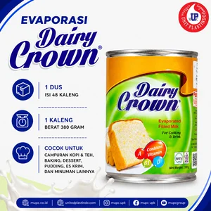 Susu Evaporasi Dairy Crown 380 Gram